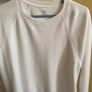 Aerie white sweatshirt